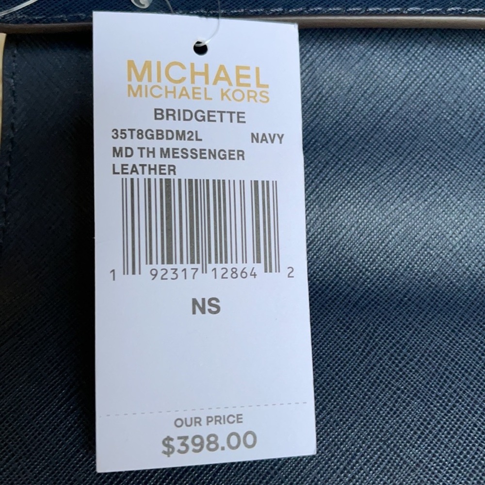 Michael Kors Bridgette MD TH Messenger Navy - Picture 10 of 16